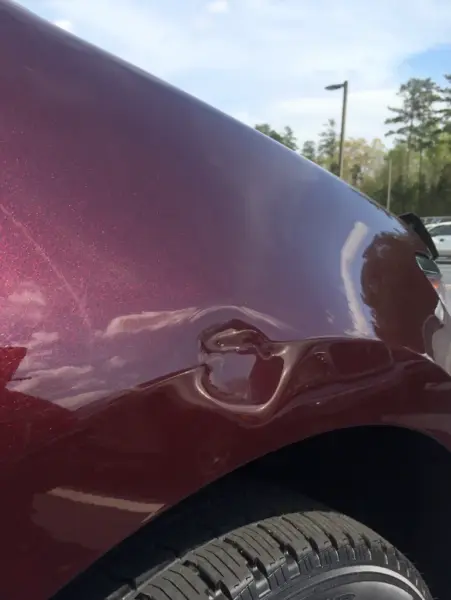 KARS Dents passenger front before