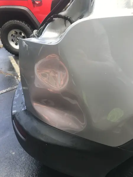 KARS Dents passenger rear before